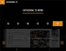 Tablet Screenshot of cathedral13.com